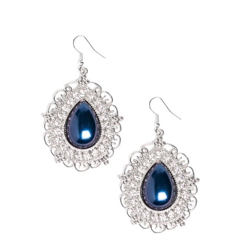 Blue earrings